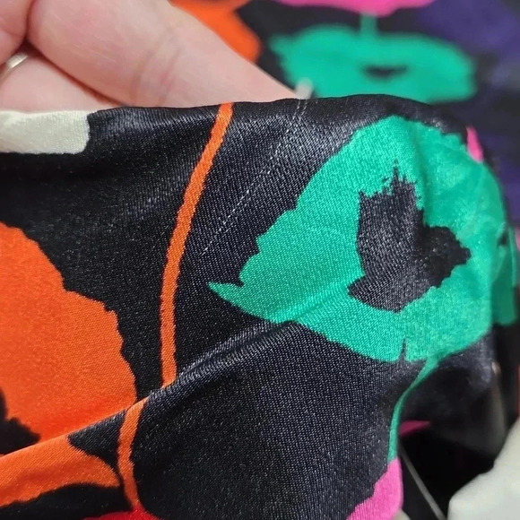 {Milly} Liza Wrap Poppy Print Skirt - Picture 14 of 17